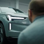 O novo Volvo EX90 terá tecnologia que oferece iluminação quase solar