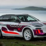 Audi apresenta protótipo do Audi Q6 e-tron com nova tecnologia OLED digital e pintura exclusiva