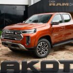 Ram apresenta a nova Dakota e exibe inéditas 1500 RHO e 3500 Mega Cab Dually no Salão do Automóvel